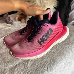 Hoka Mach 5 Women's Pink Running Shoes